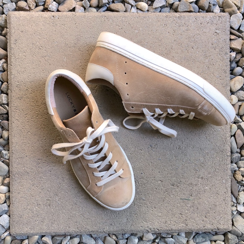 Lucky Brand Leather Sneakers